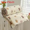 Flower Animal Cake Print Summer Air Conditioning Blanket Quilt Gift