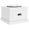 Coffee Table White 50 x 50 x 35 cm Particleboard