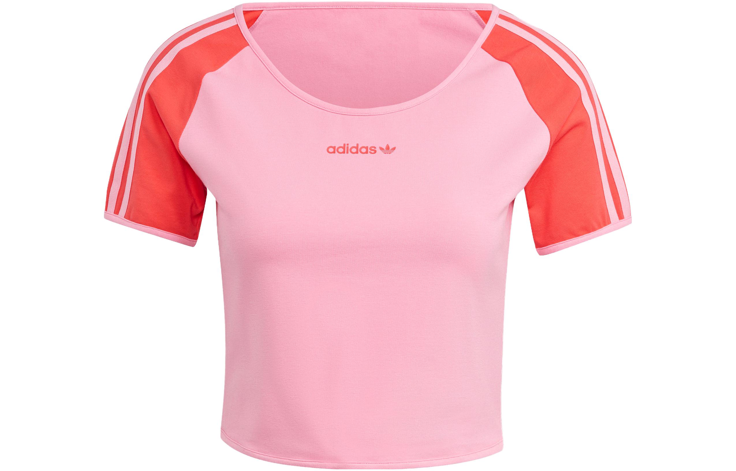 Adidas Originals T Shirt Women s Pink IT8153 XS