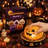 Glittering Dumpling Squishes Giant Rainbow Squeeze Toy Stress-Relieving Ball  Spooky Ghost