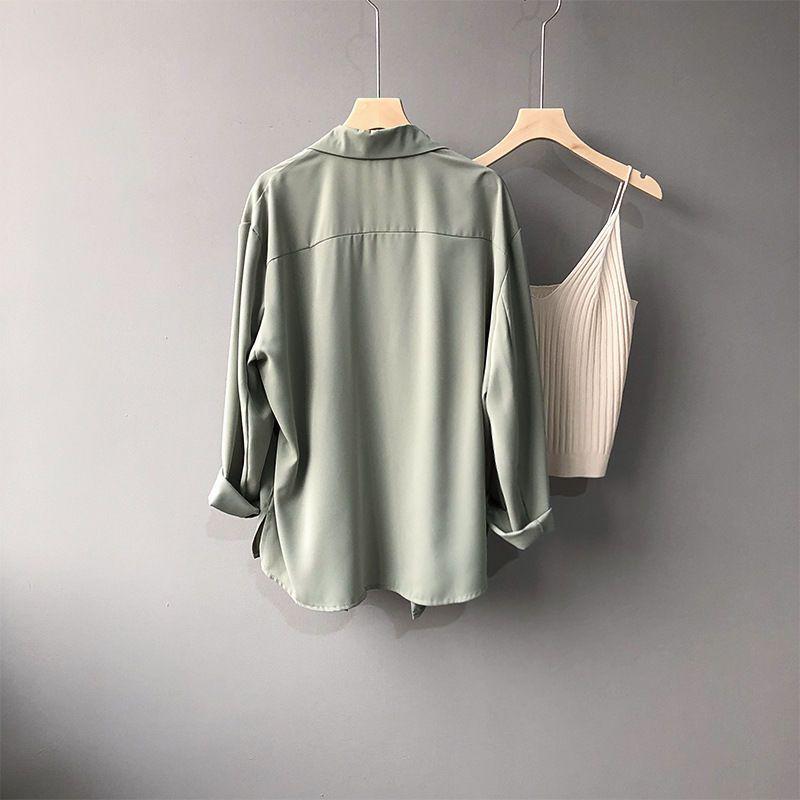 2024 Summer Women's Loose Chiffon Suit Jacket – Korean & British Design