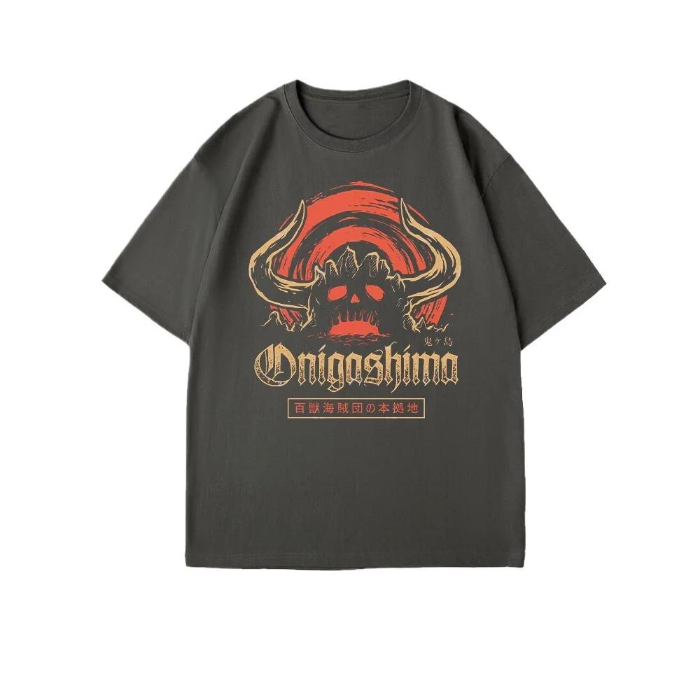 Anime Kaidou Tričko Pánské Dámské Krátký Rukáv Bavlněná Trička Americký Vintage Y2k Tričko Letní Topy Unisex Streetwear Pánské Oblečení