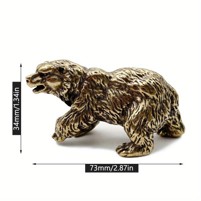 Pure Copper 12 Zodiac Pevný kůň Feng Shui Ornamenty Vintage Bronz Běžící koně Socha Miniatury Figurky Dekorace na stůl