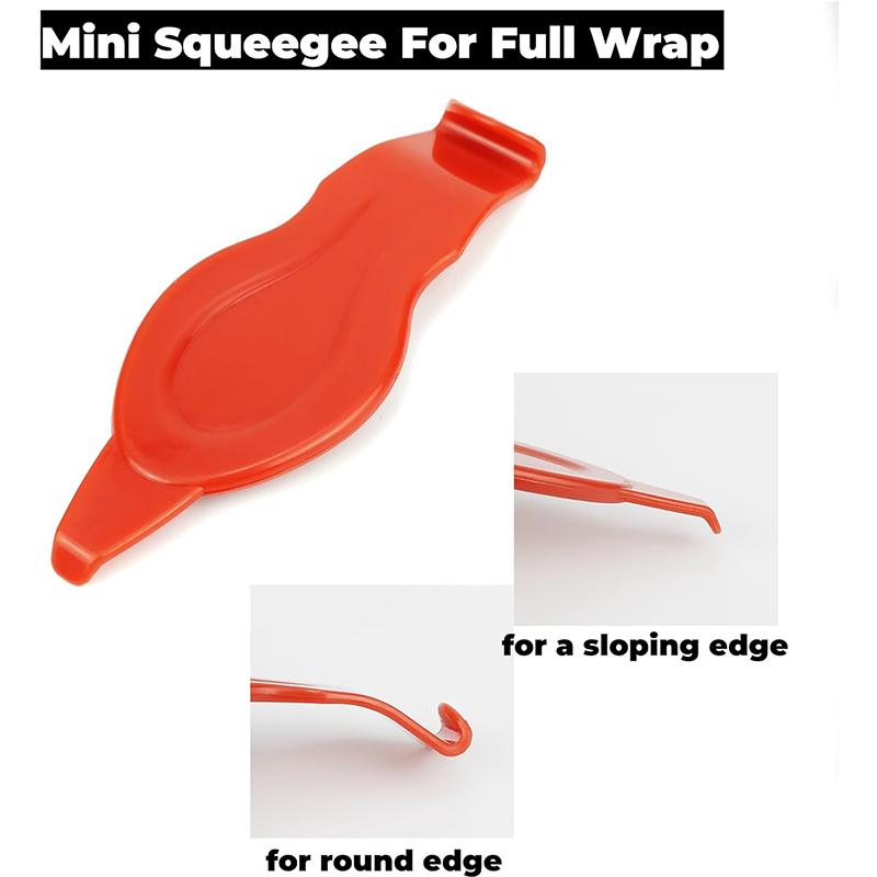 Car Vinyl Wrap Tool Window Tint Film Kit Large Felt Squeegee Edge Trimmer Corner Squeegee Scraper for Installing Car Sticker