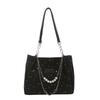 Korean version of trendy fashion bag women's new largecapacity casual shoulder bag temperament versatile commuter tote bag