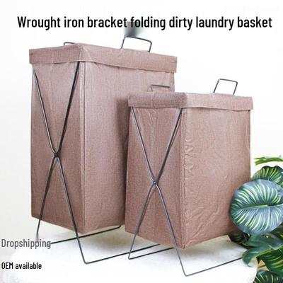 Foldable High-Value Dirty Laundry Basket for Clothing Storage