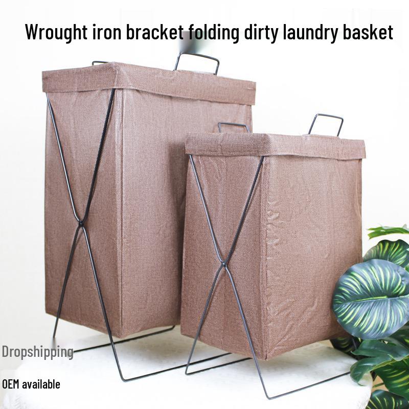 Foldable High-Value Dirty Laundry Basket for Clothing Storage