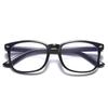 2pcs Fashion Anti-Radiation Eyeglasses Transparent Retro unisex Computer Glasses Anti-Blue lens Eyewear Casual