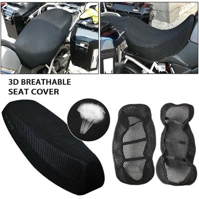 Anti-Slip Motorcycle Seat Cover 3D Mesh Fabric Breathable Waterproof Motorbike Cushion Anti-skid Net Seat Cover Moto Accessories