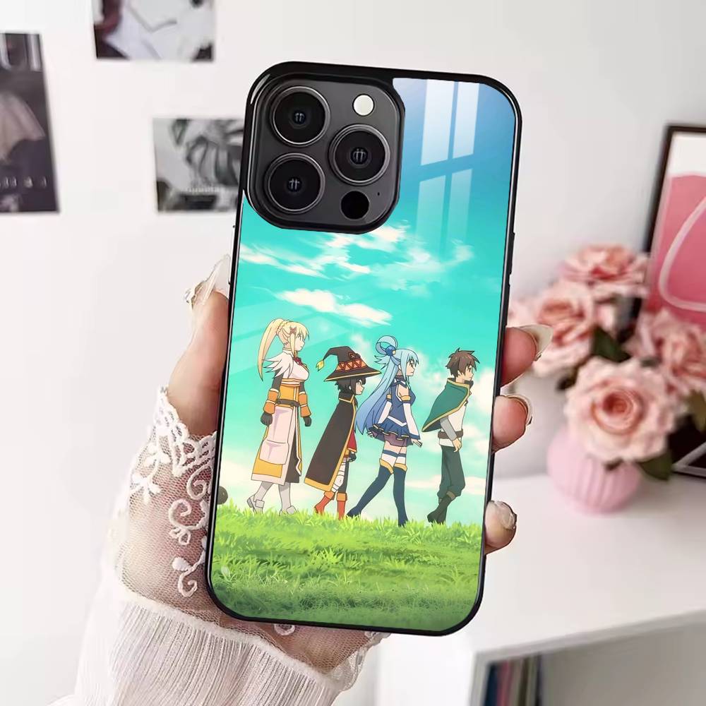 

K-Kono Subarashii Sekai ni Shukufuku Phone Case For iPhone 17,16,15,14,13,12,Plus,Pro,Max For Magsafe Magnetic Wireless Charge iPhone11PRO