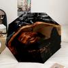 Musician's Heartfelt Expression Umbrella 8-Frame for Travel, Camping, Casual Lightweight Portable Umbrella, Essential for Every Family Holidays Gift
