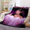 3D Ariana Grande Katze Ari Sänger Weiche Decken, Warme Kuscheldecke Bequeme Decke für Picknick Betten Sofa Zuhause Schlafzimmer Geschenk