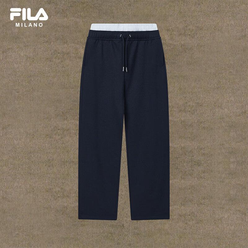FILA Women s Milan Fashion Week Double Waist Straight Leg Pants M