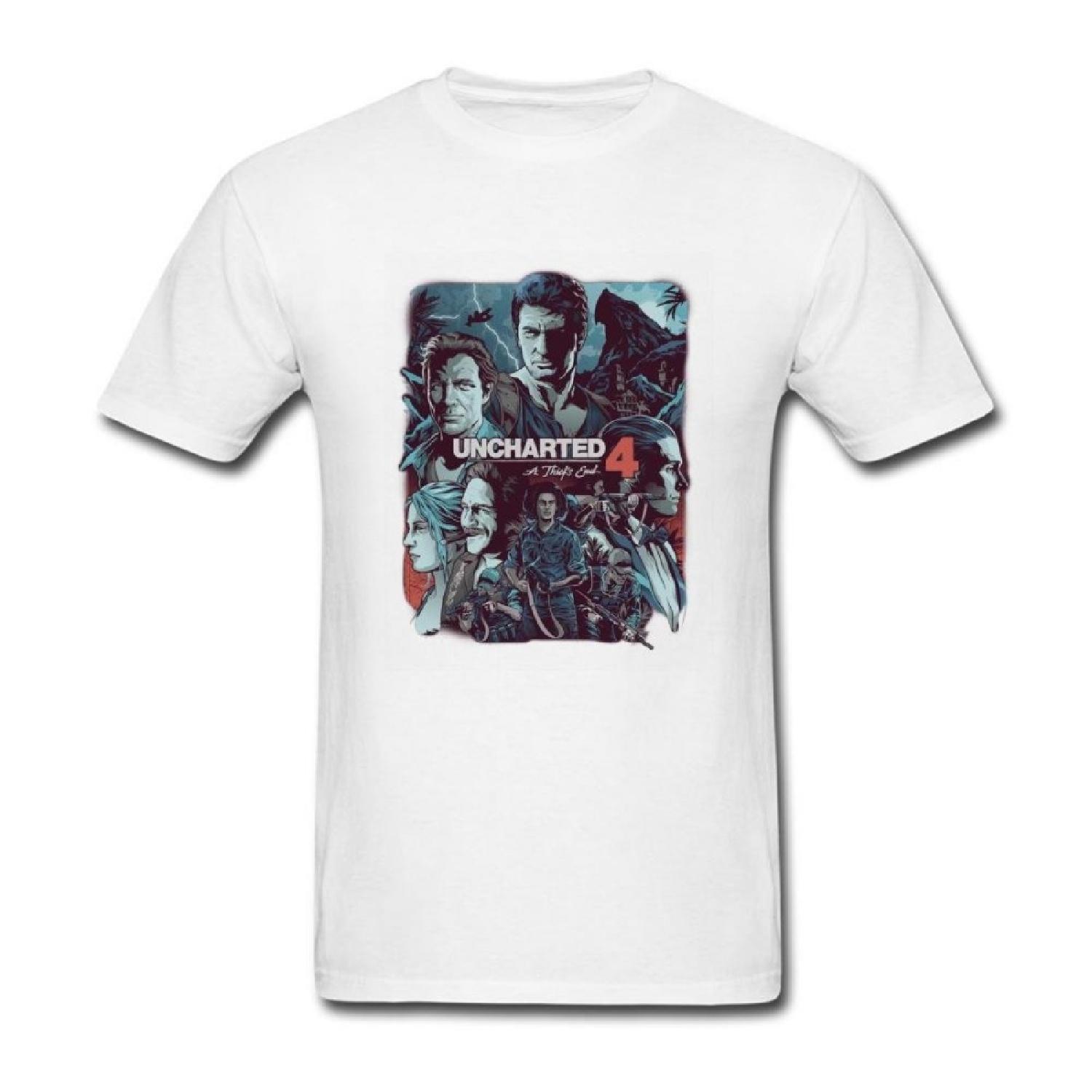 Мужские футболки Uncharted 4: Конец вора S