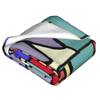Trotro Collage Cute Cartoon Blanket Portable Fleece Sofa Throw Blanket for Couch Bedding Travel Throws Bedspread Quilt