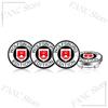 For VW 4Pcs 60MM (56MM I.D) Wolfsburg Edition Emblem Car Wheel Center Cap Rim refit Covers Sticker For VW Golf MK5 Touareg Touran