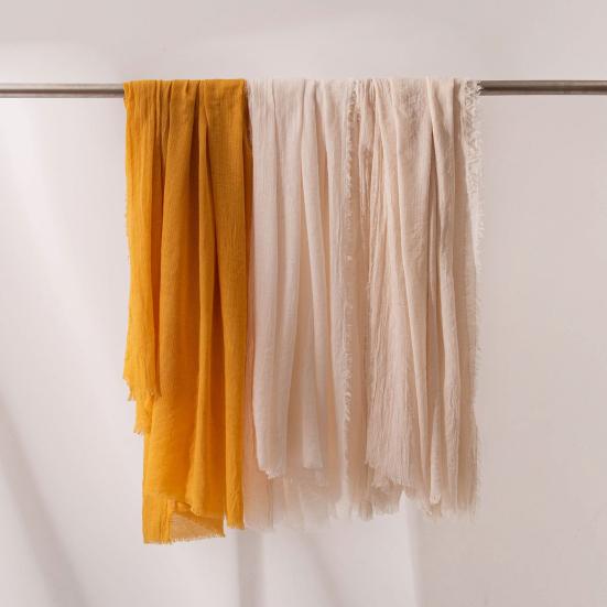 Women Shawl Breathable Sun Protection Shawl Lightweight Air Conditioning Blanket Beach Towel Cover Up