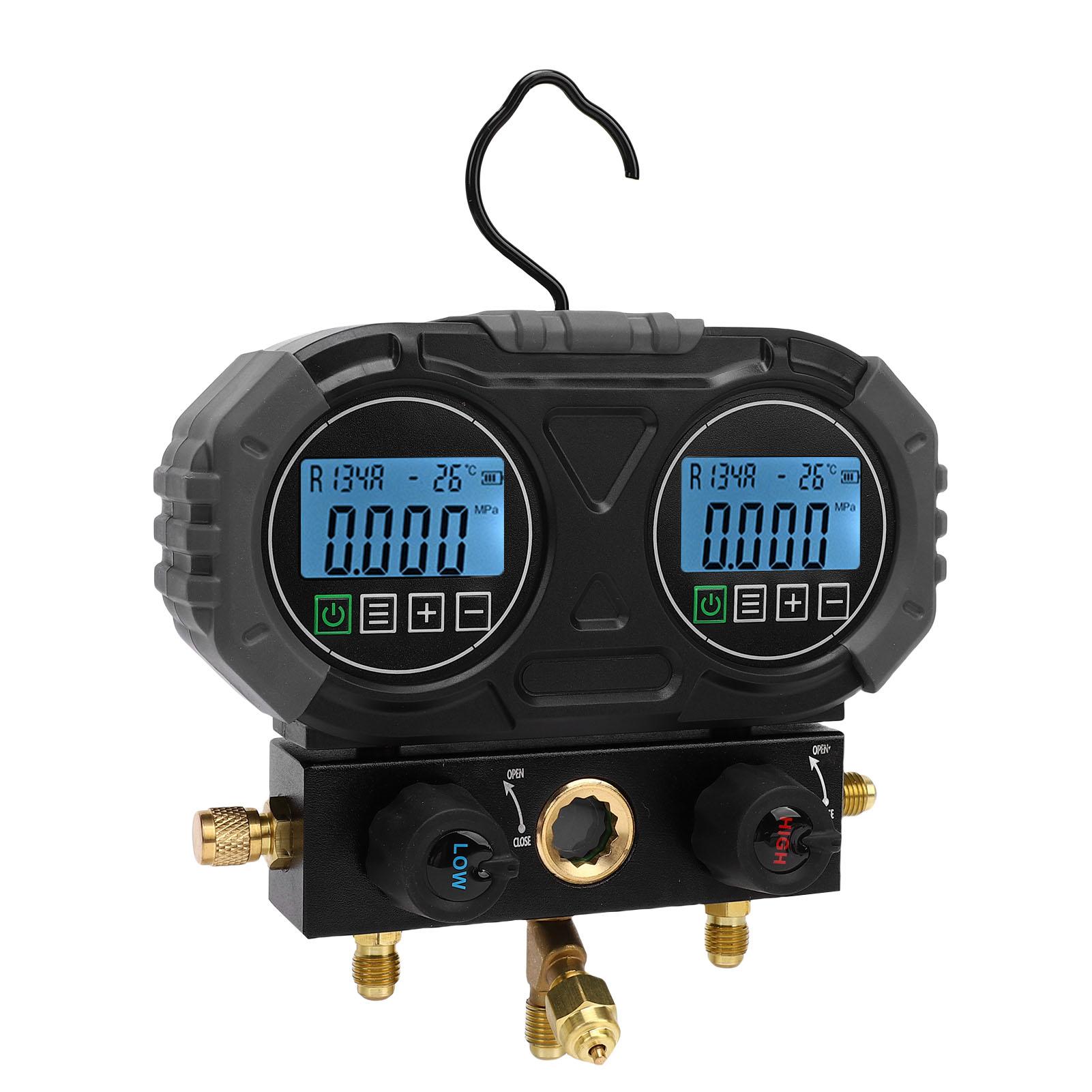 

Digital Manifold Gage Electronic HVAC Refrigerants Recharge Pressure Tester Tool 0 6000 Kpa