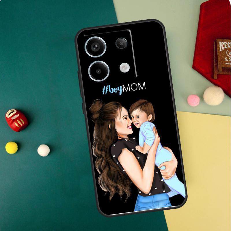 

Супер папа мама малышка двойняшки Чехол для Xiaomi Redmi Note 14 Pro 13 12 11 10 15 Pro Plus Redmi 15C 14C 13C 10C 12C 15 Чехол Redmi Note 9 Pro