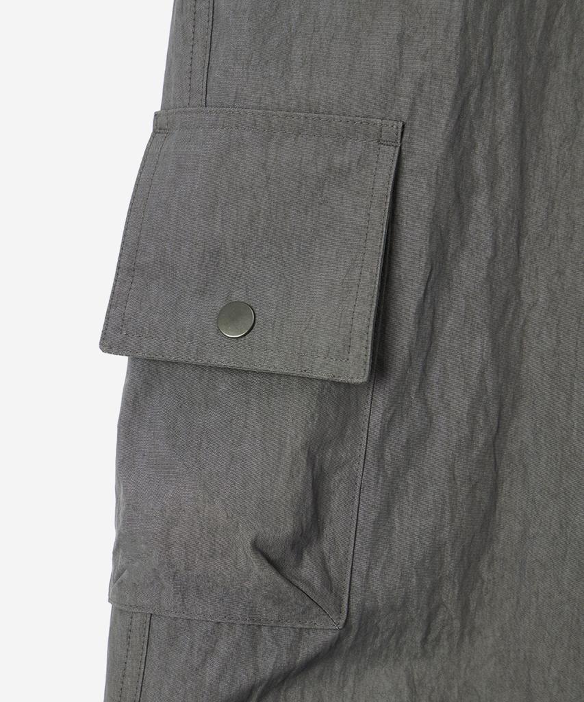 NODE LABS Dev:5 Cutline Cargo Wide Pants_Charcoal