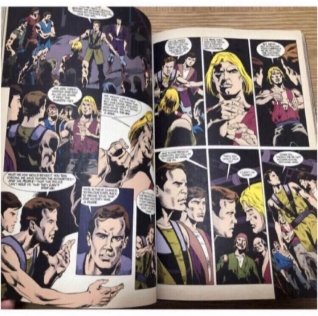 [USED] American comic STAR TREK foreign book rare Star Trek English space color