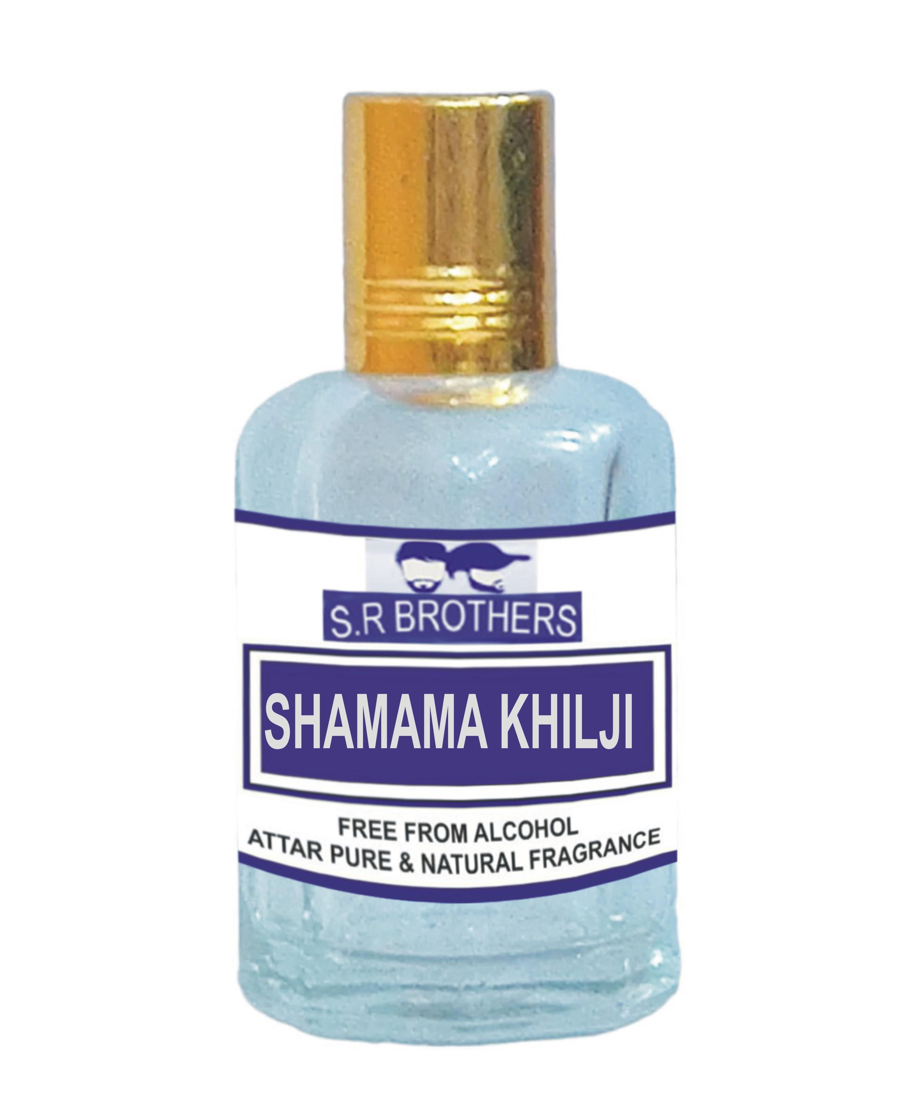 

S.R Brotthers SHAMAMA KHILJI Attar Suitable For Daily Uses Occasions & Parties Long lasting 3ml