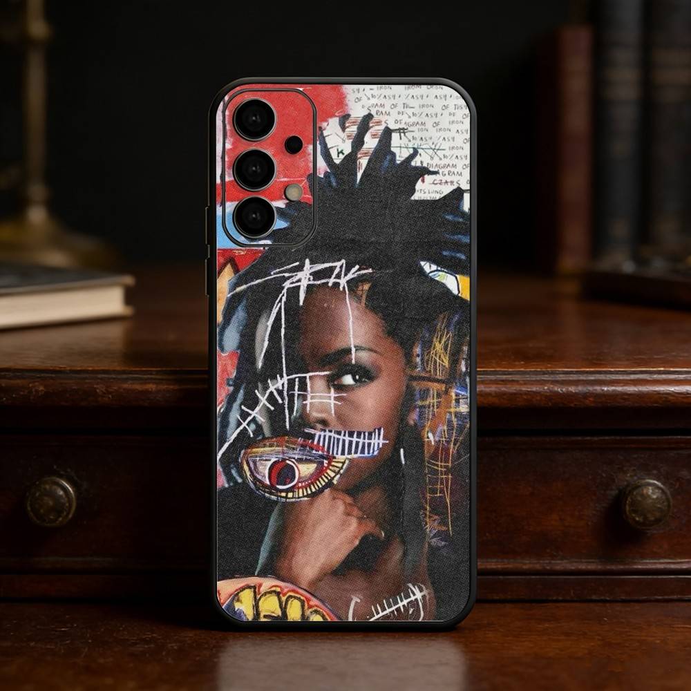 Etui na telefon piosenkarki L-Lauryn Hill dla Samsung S25,24,21,22,23,30,Ultra,20,Plus,Fe,Lite,Note Miękkie czarne etui