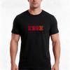 Knox Tshirt Summer Casual Cotton Tee Oversized Streetwear Tops Vintage Graphic Print Loose Fit Short Sleeve 100 Cotton