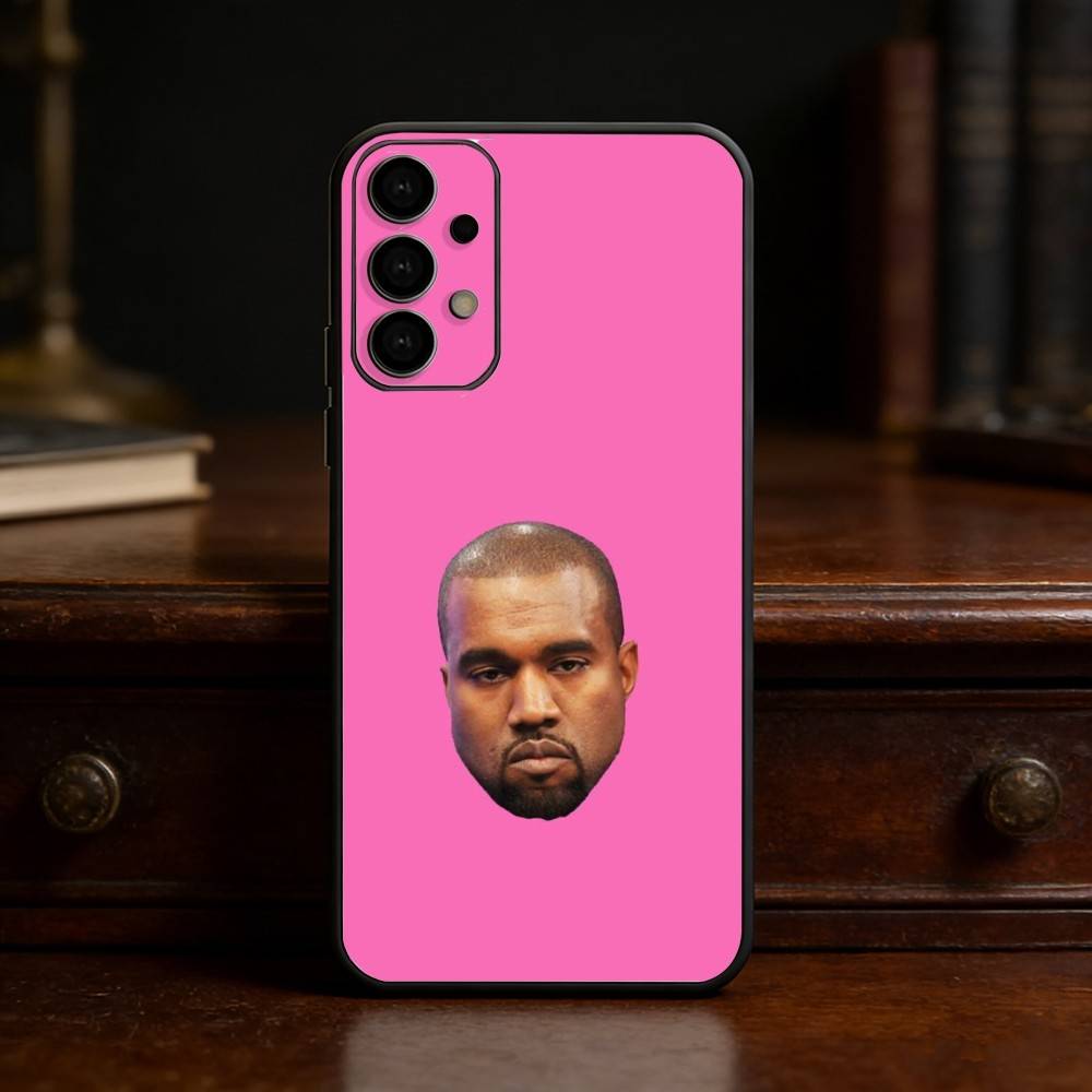 Lustige Sänger Kanye West Ye Klare Handyhülle Für Samsung S25,24,23,22,30,21,10,9,Ultra,Plus,Lite Weiche Schwarze Hülle