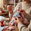 Christmas Tree Patchwork Sewing Kit - Fabric Set for Holiday Decoration