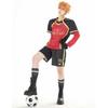 Cosplay de Anime Blue Lock Kaiser Traje Ness Isagi Kurona Hiori Uniforme de Futebol Peruca Bastard Munchen Time Alemão Camisa Vermelha Preta