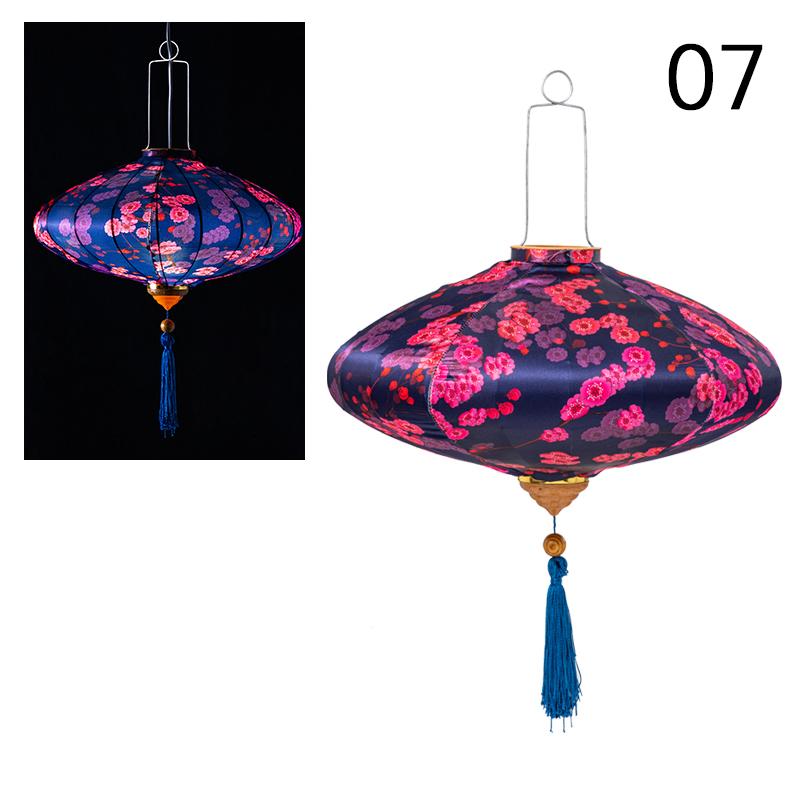 

12/14 Inch Chinese Style Retro Floral Lantern Wedding Party New Year Hanging Lanterns Festival Event Decor Lampshade 12 inch