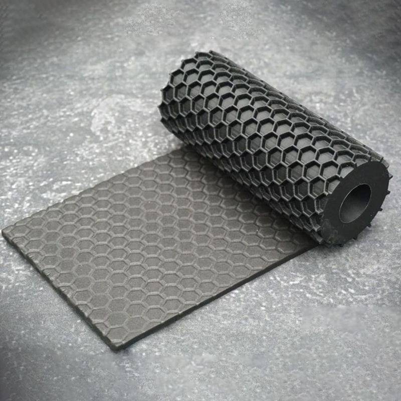 Váleček na hliněné dlaždice, 3D tištěné válečky s texturou hlíny, válečky s voštinovým vzorem, terénní textura, válečky na těsto, válečky, hrnčířské nářadí, kutilství