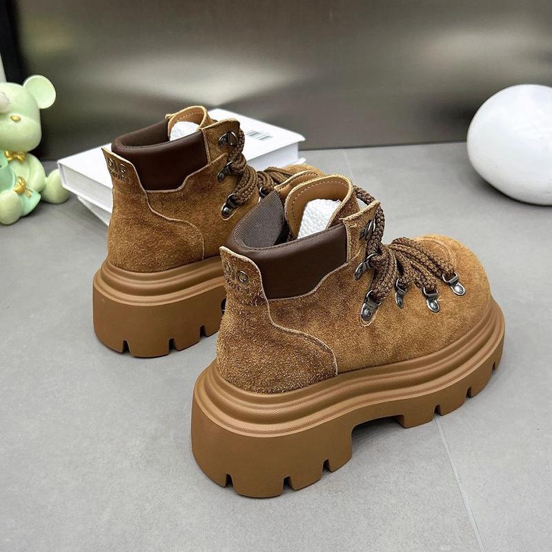 Ankle Boots for Women's Flats Sport Shoes Designer Lace Up Sneakers  Winter Chelsea Boots New Walking Comfort Mujer Botas