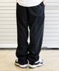 CREAM SODA LAB Carpenter Bermuda Sweat Wide Black Pants