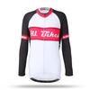 Maglie da bicicletta da equitazione Set di abbigliamento da ciclismo Tuta da bicicletta a maniche lunghe da donna ad asciugatura rapida