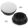 2Pcs Durable Stainless Steel Kitchen Sink Hole Cover Faucet Tap Hole Cover for Soap Dispenser Kitchen Accessories Standard Size