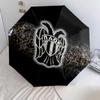 PAOK, automatic folding umbrella, portable and foldable design, 8 ribs, a Christmas or birthday gift.