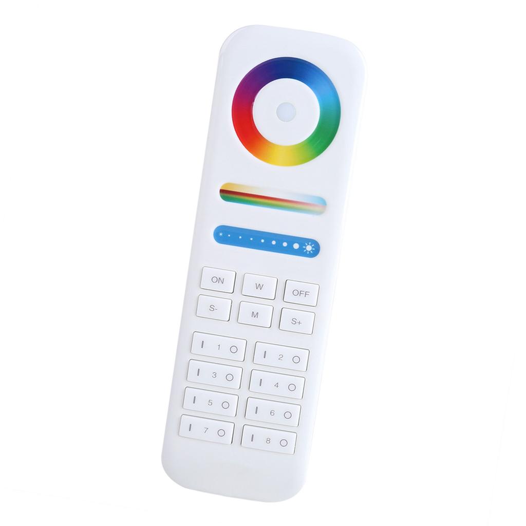Milight 2.4G Wireless 8 Zone Remote Controller for RGB+CCT LED Bulbs Strip Lights