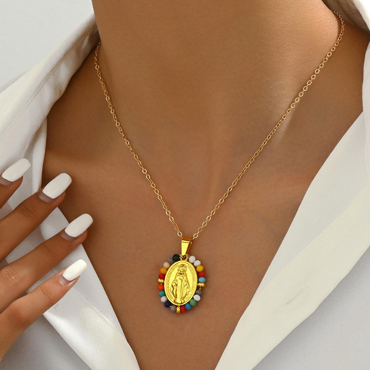 

Fashion Court Long Chain Women s Vintage Muse Marie Necklace Versatile Premium Clavicle Chain