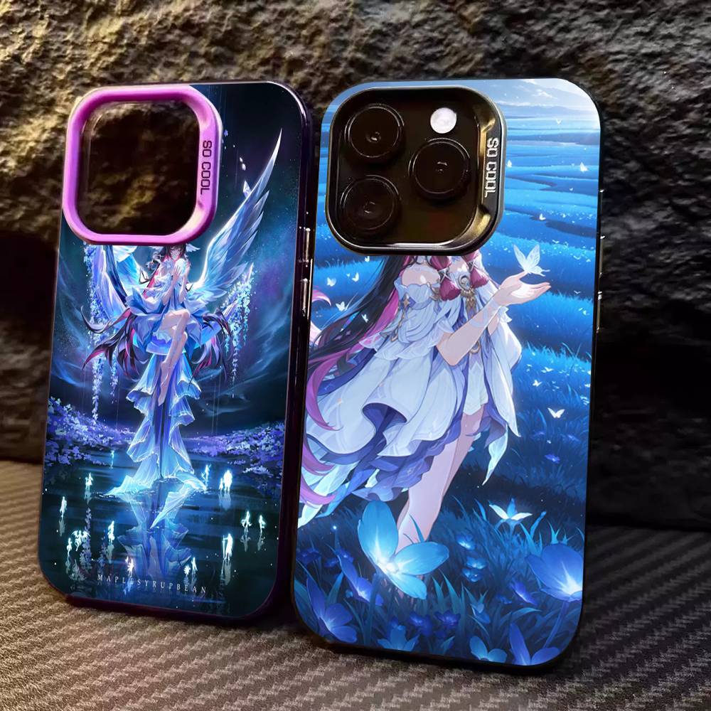 Genshin Impact Columbina For iPhone 17 16 15 14 13 12 11 Pro Max Plus Matte Color Back Phone Cover