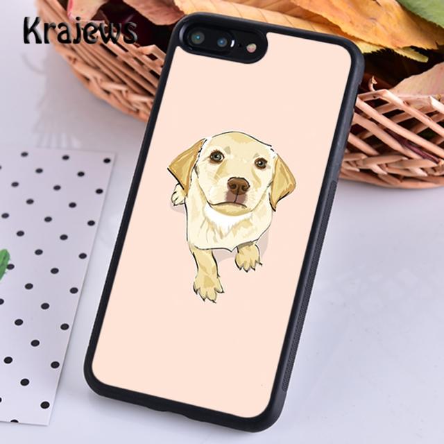 Krajews Golden Retriever Dog Cute Puppy Phone Case For iPhone 17 Air 16 15 14 Plus 11 12 13 Pro Max Plus Coque Fundas