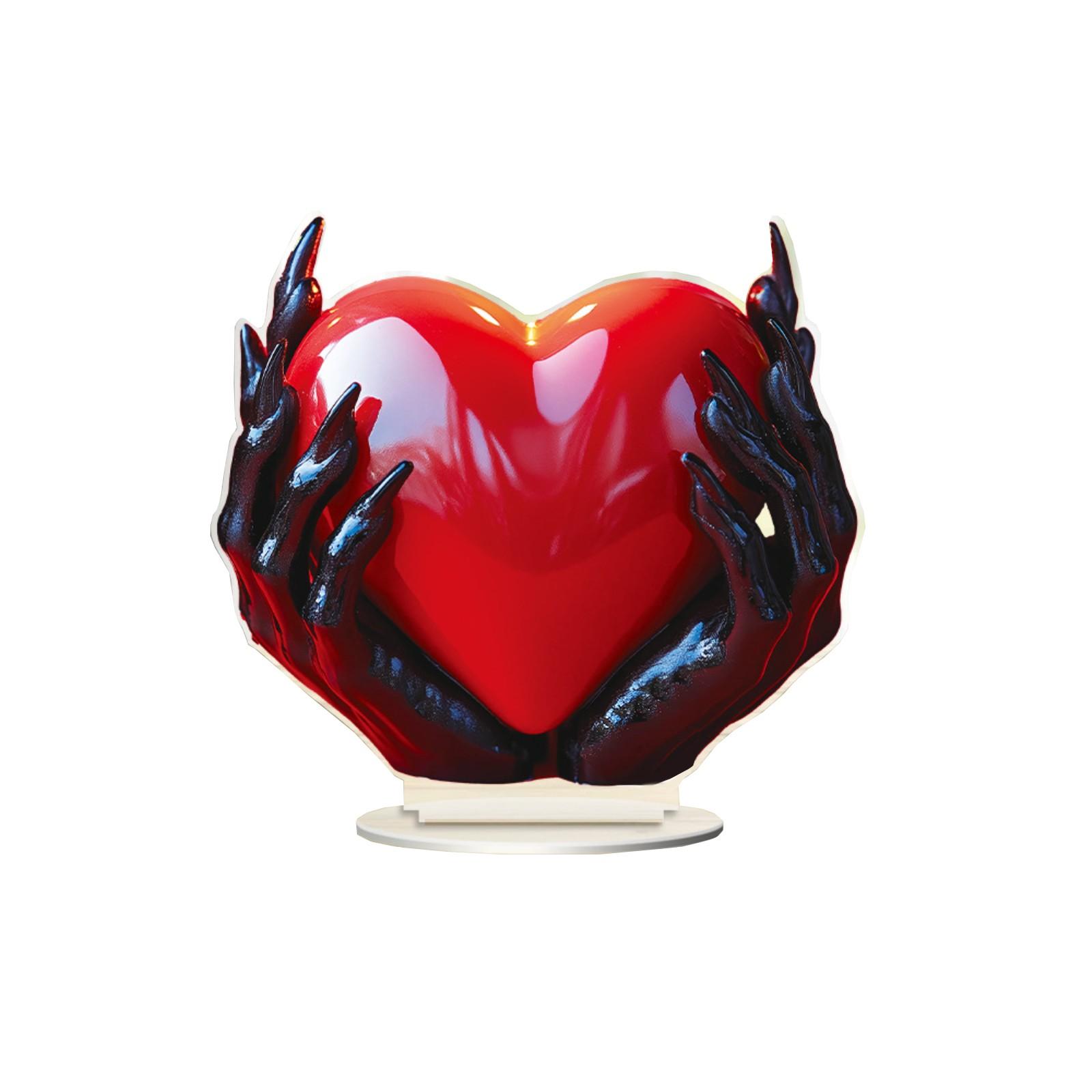 

День святого Валентина Креативная любовь 2D Плоские акриловые украшения Гостиная Настольные украшения Подарочные украшения