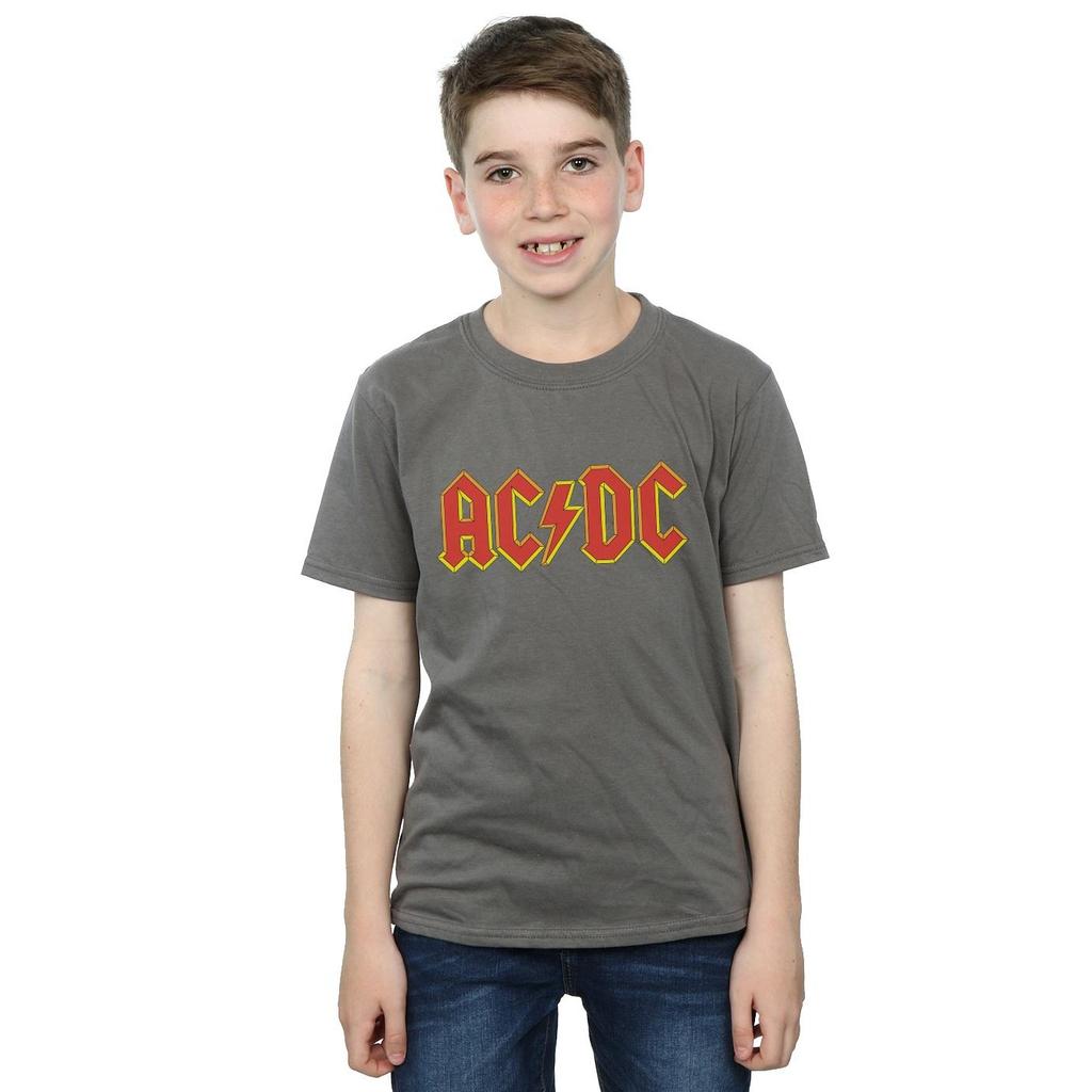 AC/DC Chlapecké bavlněné tričko s logem
