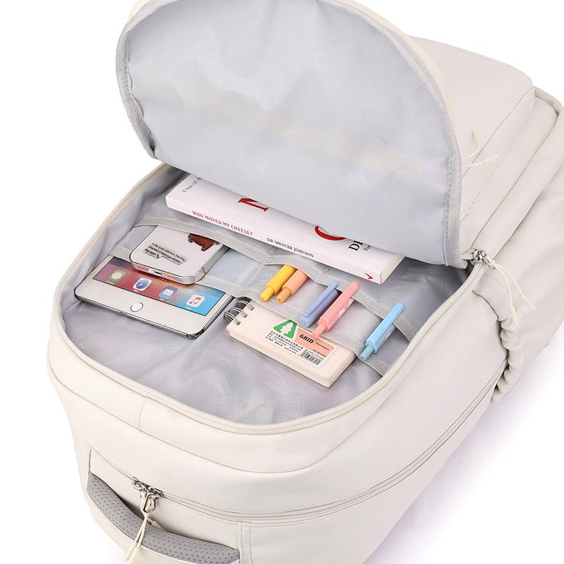 Cute Cartoon Teenager Girl Schoolbag Large Capacity Primary School Grades 3-6 Book Bag Simple Super Lightweight Junior High School Student Backpacks