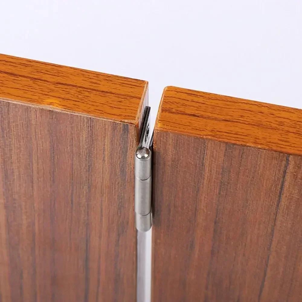 201 Stainless Steel Door Hinges 1/1.5/2/2.5/3 Inch Folding Aluminum Core Cross Hinge Window Accessories Furniture Hardware