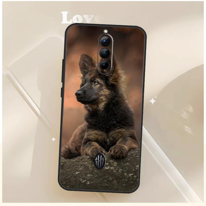 

German Shepherd Dog Case For ZTE Nubia Red Magic 10 Air 6S 7S 6 7 For RedMagic 11 10 9 8 9S 8S 10S Pro Plus Cover Red Magic 10 Air