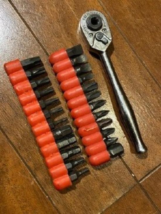 

STAHLWILLE Трещотка для шестигранных бит 1/4 415SG Сделано в Германии Б/У