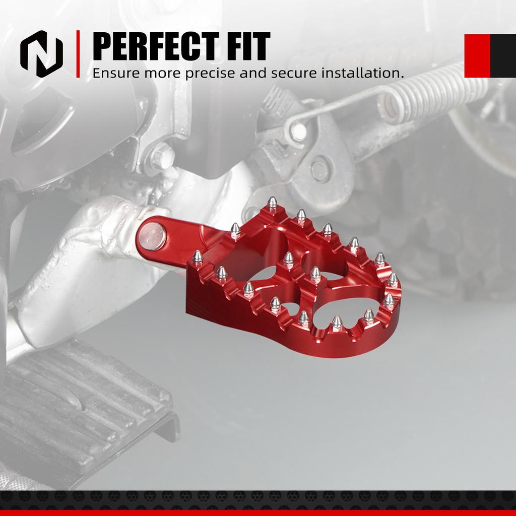 NICECNC For Honda XR650L XR 650L 1993-2025 2024 XR650R 2000-2007 XR600R XR250R XR400R Motorcycle Foot Pegs Footrest CR80R CR85R
