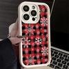 Phone Case for iPhone 17 Air 16E 15 16 Pro Max Snow Snowflake Winter Cold Cover 14 Plus 13 12 Mini Soft Shell Silicone Fundas